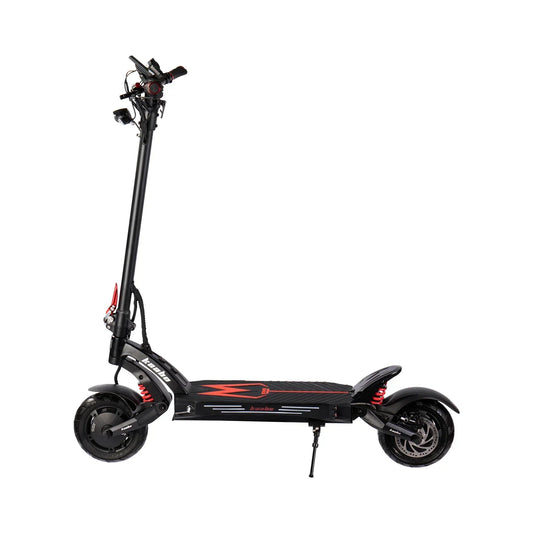 Kaabo Mantis King GT Scooter with red accents on a white background